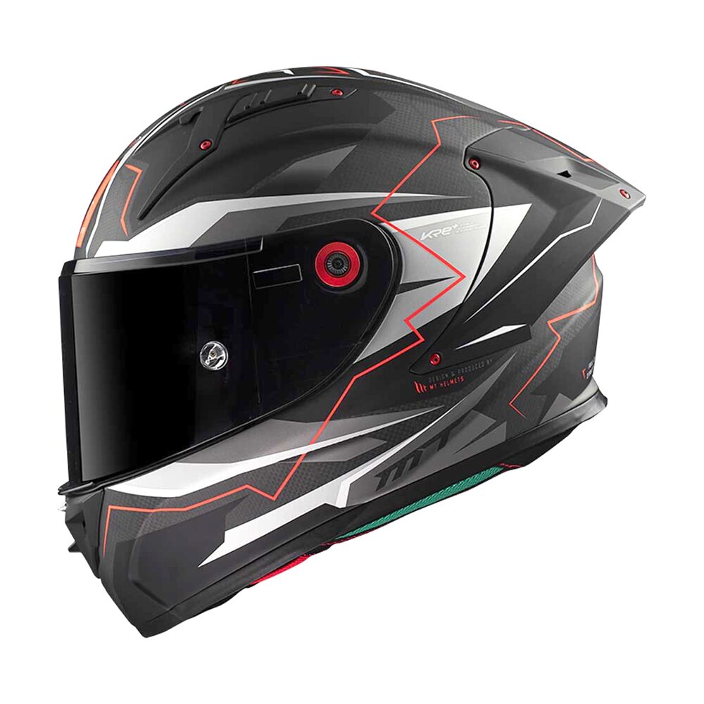 mecanógrafo En cantidad Impulso Casco MT helmets Kre Carbon Kraker C5 gris – Moto Lujos Mellos