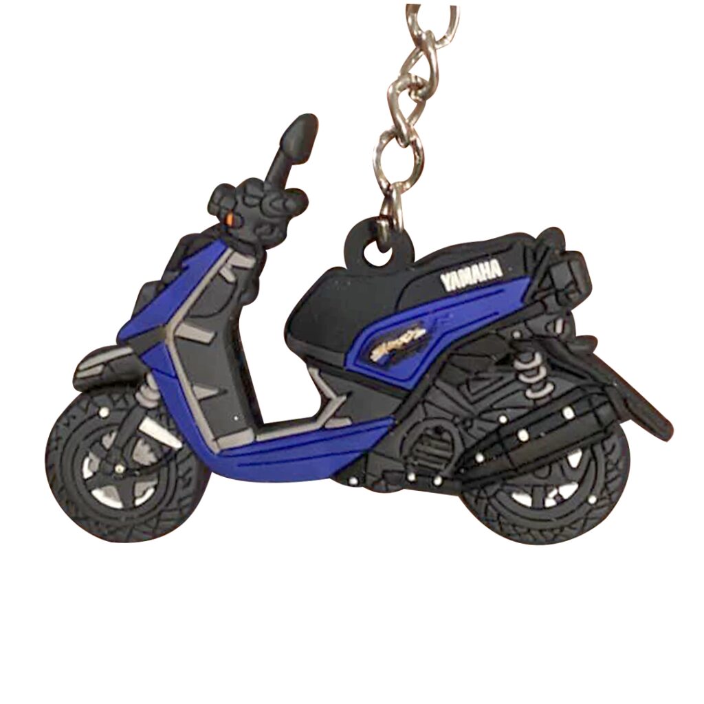 Llavero moto pulsar azul – Moto Lujos Mellos