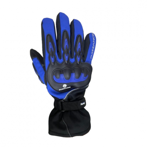 GUANTES IMPERMEABLES CAÑA LARGA WPZ12 AZUL TALLA XS