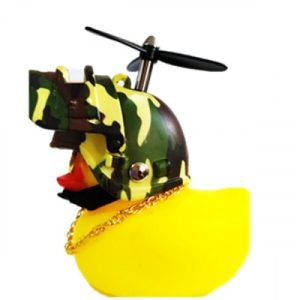ACOMPAÑANTE VIAJERO PATO AMARILLO (CASCO MILITAR)