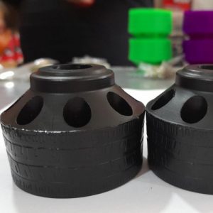 SLIDER DE EJE UNIVERSAL NEGRO PAR