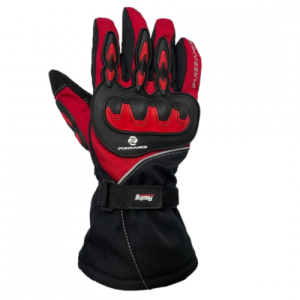 GUANTES IMPERMEABLES CAÑA LARGA WPZ12 ROJO TALLA XS