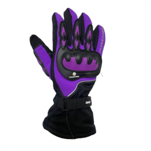 GUANTES IMPERMEABLES CAÑA LARGA WPZ12 LILA TALLA XS