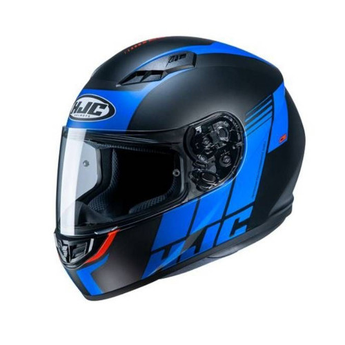 CASCO INTEGRAL HJC CS 15 MYLO MC2SF NEGRO-MATE/AZUL S