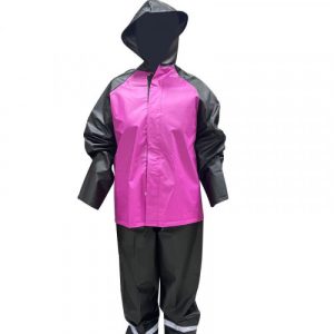 IMPERMEABLE CALIBRE 18 PECHO ROSADO L
