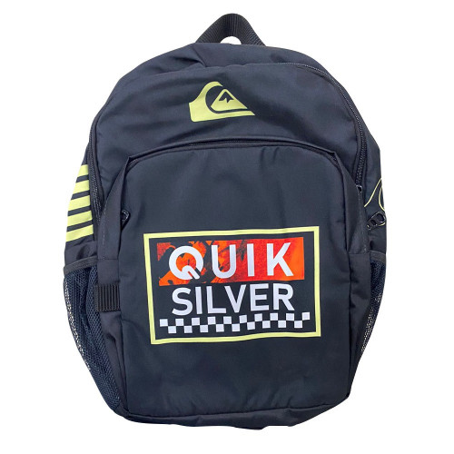 Maleta Quicksilver Negra Amarillo
