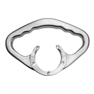 AGARRADERA DE TANQUE YAMAHA PLATA