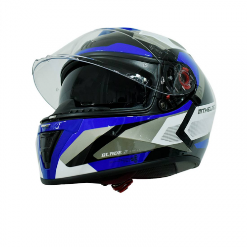 CASCO MT BLADE FINISHLINE AZUL XL