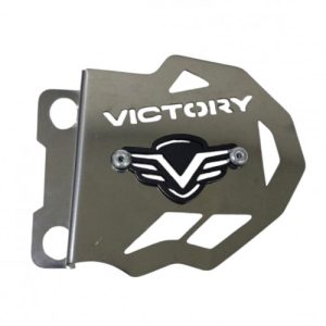 PROTECTOR CALIPER CROMO VENOM 250 + 3D NEGRO