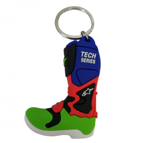LLAVERO COLECCION BOTA VERDE ROJO AZUL TECH SERIES