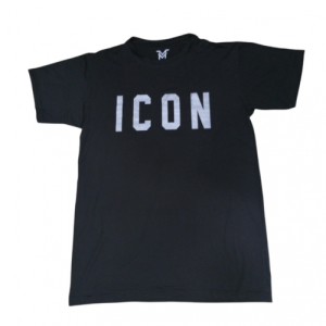 CAMISETA ICON NEGRA TALLA L