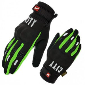 GUANTES CITY VERDE NEÓN S