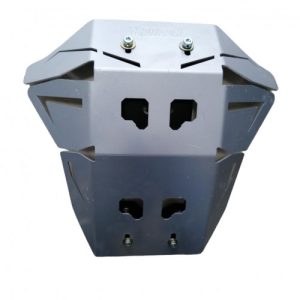 PECHERA GRIS XTZ 250 ACERO