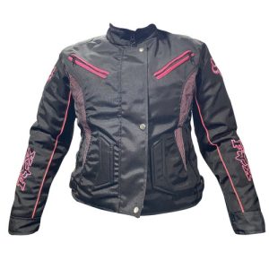 CHAQUETA DE PROTECCION FOX DAMA LINEA ROSADA NEON XL