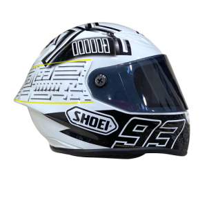 CASCO DE COLECCIÓN SHOEI SPIDER NEGRO BLANCO