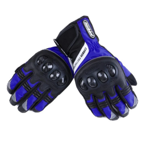 Guantes Impermeable Madbike Termico Proteccion Carbono Azul Xl