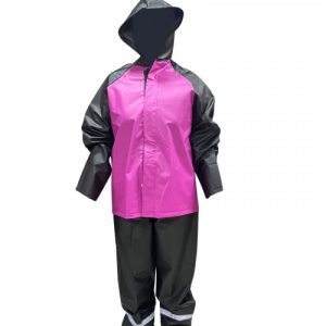 IMPERMEABLE CALIBRE 18 PECHO ROSADO M