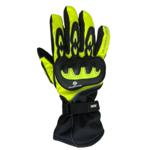 GUANTES IMPERMEABLES CAÑA LARGA WPZ12 AMARILLO NEÓN TALLA XS