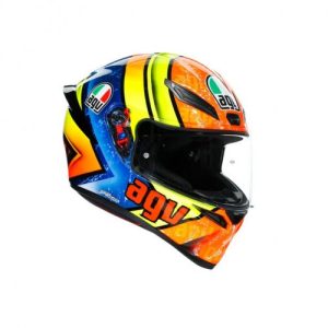 CASCO INTEGRAL AGV K1S MULTI IZAN NARANJA AZUL XL