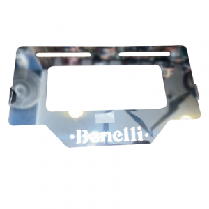 PORTA PLACA BENELLI ACERO
