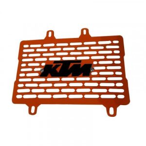 PROTECTOR RADIADOR NARANJA + 3D NEGRO (KTM 200-250-390 "NG")