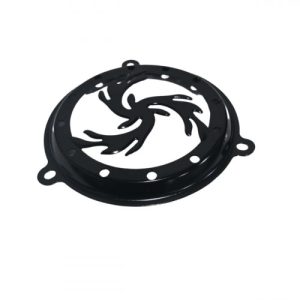 Tapa Ventilador Metalica Bws/Negra