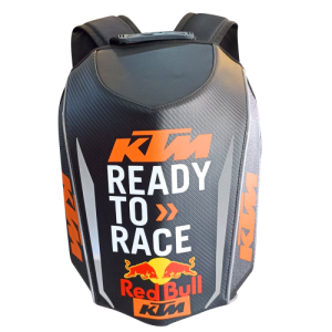 Maleta Rígida Ktm Naranja Redbull Negro