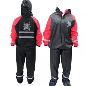 IMPERMEABLE SILICONADO BLESS JOR BRAZO ROSADO TALLA S