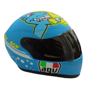 CASCO DE COLECCIÓN TIBURON PEZ VALENTINO ROSSI
