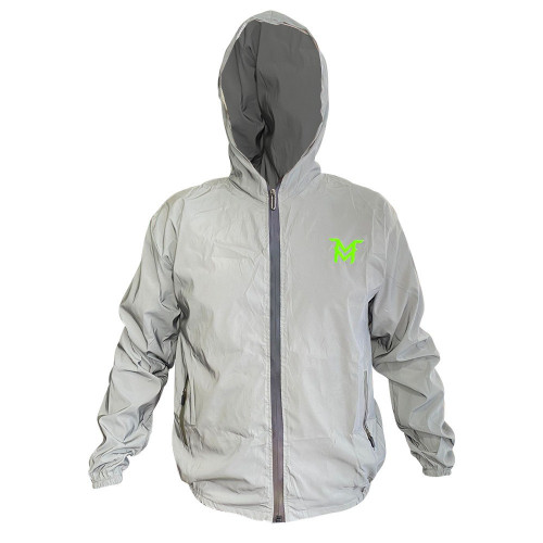 CHAQUETA MOTO MELLOS CORTAVIENTOS SENCILLA 100% REFLECTIVA XL