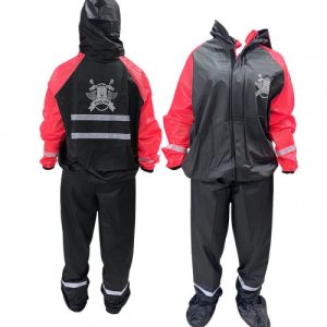 IMPERMEABLE SILICONADO BLESS JOR BRAZO ROSADO TALLA M