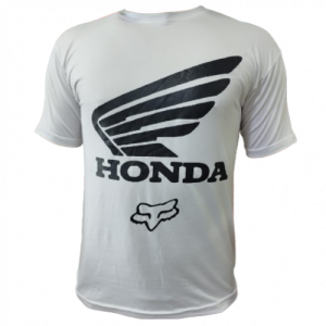CAMISETA HONDA BLANCA TALLA L
