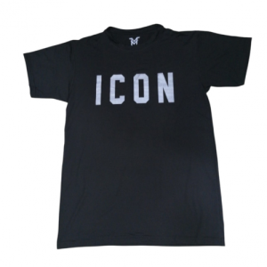 CAMISETA ICON NEGRA TALLA M