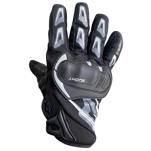 GUANTES SUOMY SU-11WP NEGRO GRIS XL