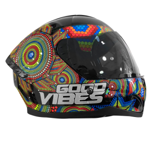 CASCO EDGE INTEGRAL ZOOM PRO XAMMA NEGRO BRILLANTE L