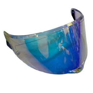 VISOR AGV PISTA AZUL TRASLUCIDO
