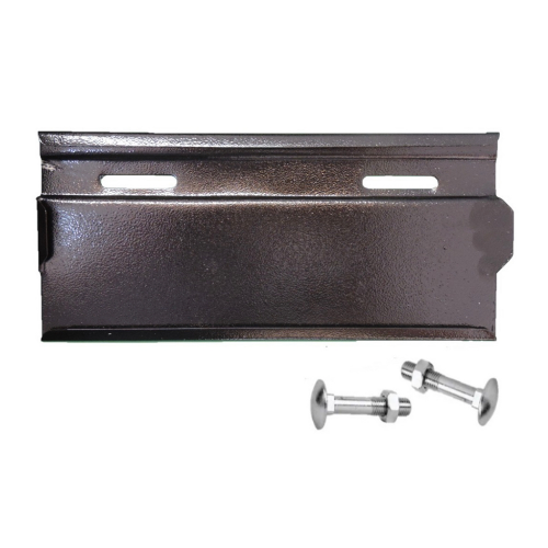 PORTA PLACA UNIVERSAL NEGRO (TORNILLOS)