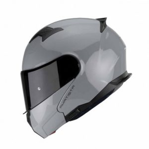 CASCO HAX ABATIBLE AMATISTA SOLID GRIS CONCRETO MATE S