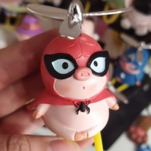 Acompañante Viajero Cerdito Spiderman