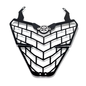 PROTECTOR DE FAROLA NEGRO FZ 2.5 ACERO