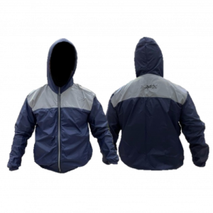 CHAQUETA SENCILLA FOX AZUL OSCURO GRIS S