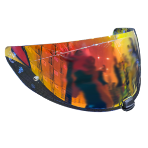 VISOR HJC (I70) TRASLUCIDO DORADO ROJO