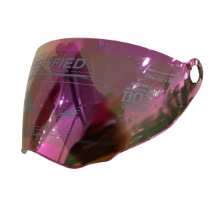 VISOR HRO MX330DV IRIDIUM MORADO