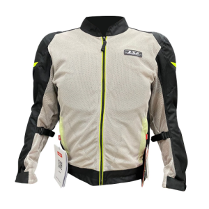 CHAQUETA DE PROTECCION LS2 HOMBRE AIRY EVO MAN JACKET GRIS AMARILLO