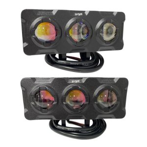 EXPLORADORA LINEAL LUPA DUAL 3 LED RECTA