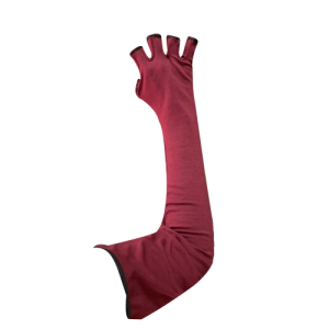 MANGA ROJA TIPO GUANTE PARA BRAZO