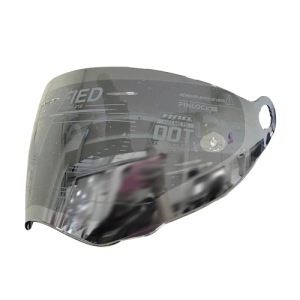 VISOR HRO MX330DV IRIDIUM PLATA