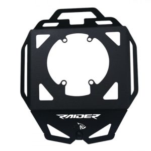 BASE NEGRA TANK BAG RAIDER + TORNILLOS