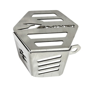 PROTECTOR BOMBA DE FRENO TRASERO DOMINAR 400 ACERO