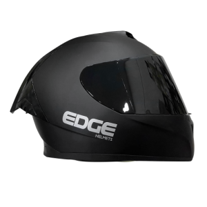 Casco Edge Integral Racer Solid Negro Mate L